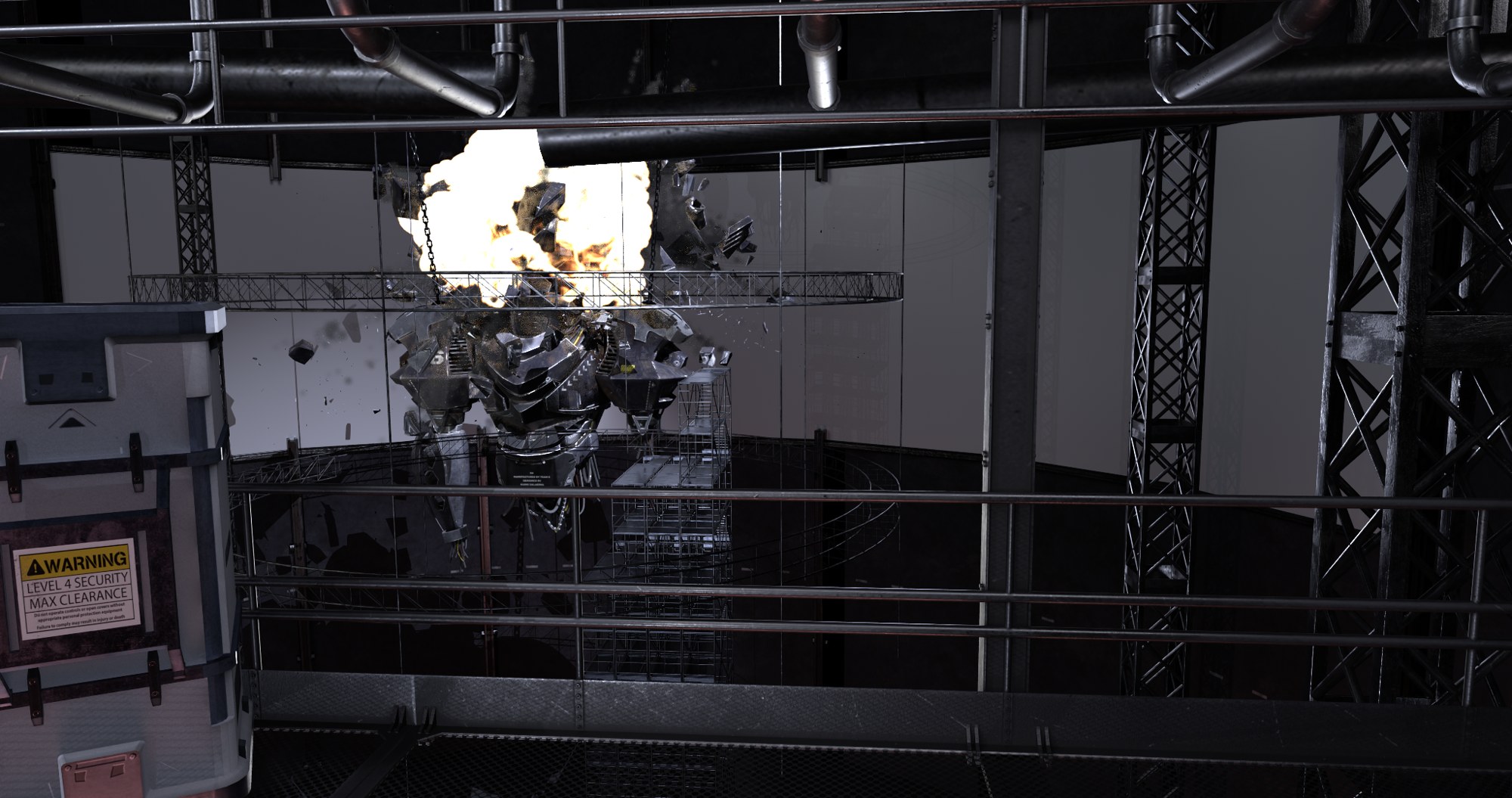 Before: CG render and set extension